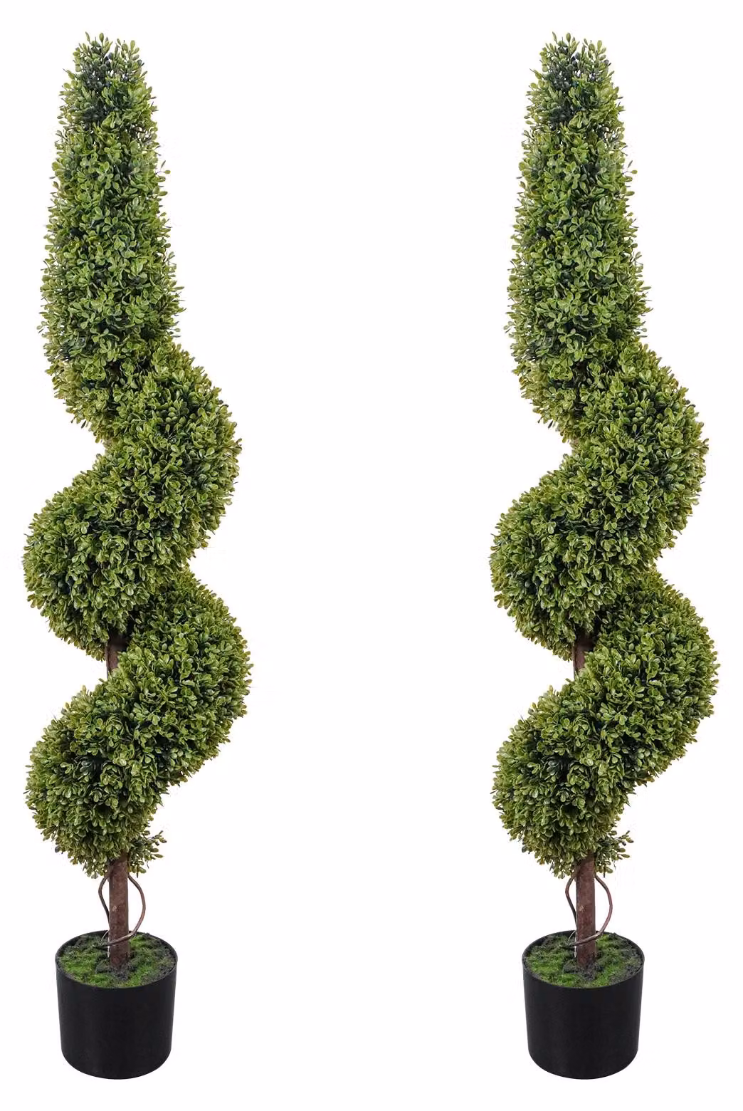 Alberi artificiali sagomati, resistenti ai raggi UV, facili da curare, altezza 120 cm