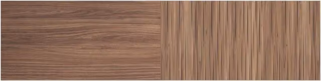 Testiera per letto Herdasa 140cm noce stampa doghe noce 67x225x3