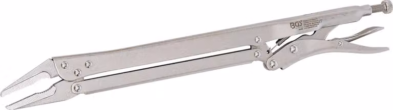 Maniglia antiscivolo, cromata opaca, 380 mm, ideale per lavori di precisione