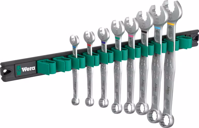 Wera 9642 Magnetleiste 6003 Joker Imperial 1 Ringmaul-Satz