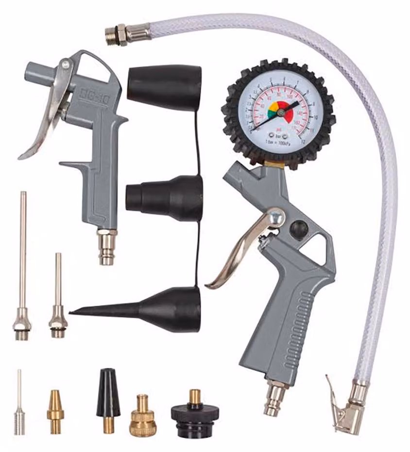 Powerplus POWAIR0023 Set di accessori per compressori 13 pezzi