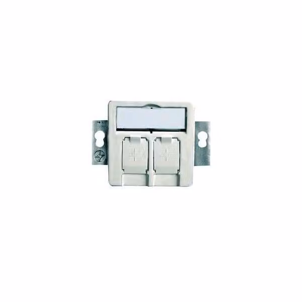 Telegärtner portamoduli a 2 canali da incasso/50 aws vuoto f.BR 100021416
