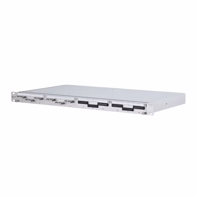 Metz Connect OpDAT PA pannello di connessione con giunzione 6xSC-D (blu metallizzato), OS2, grigio 150229D206-E