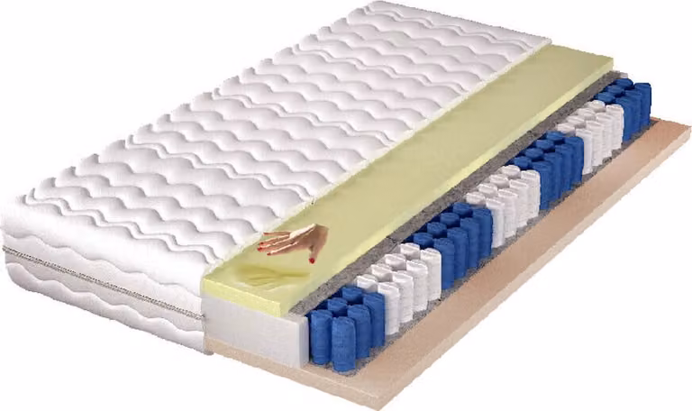 Comodo materasso bifacciale con profilatura a zone Arsen, 80 x 200