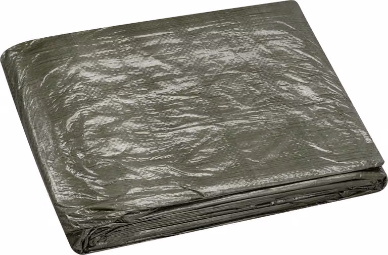 WESTEX 96930515 Telo in tessuto WESTEX con occhielli, 6 x 8 m, verde, 75 g