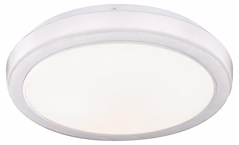 Plafoniera LED, acrilico, bianco marmorizzato, P 33,5 cm
