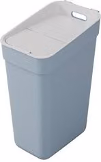 Pattumiera Curver Ready con coperchio a ribalta in plastica Grigio 30 l