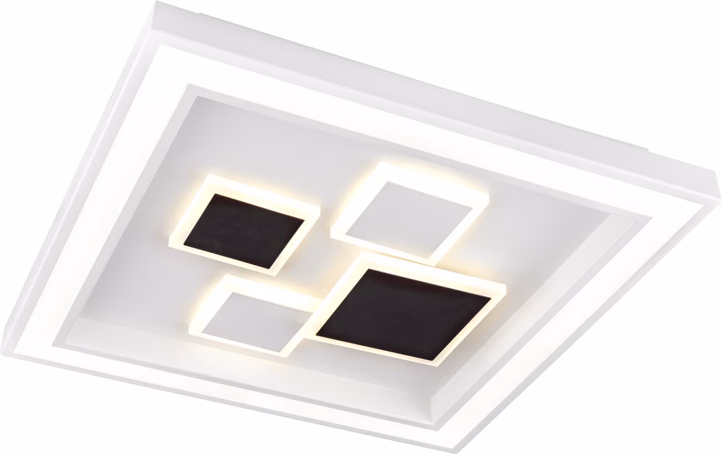 Globo Lighting|Lampada da soffitto in metallo bianco, LED