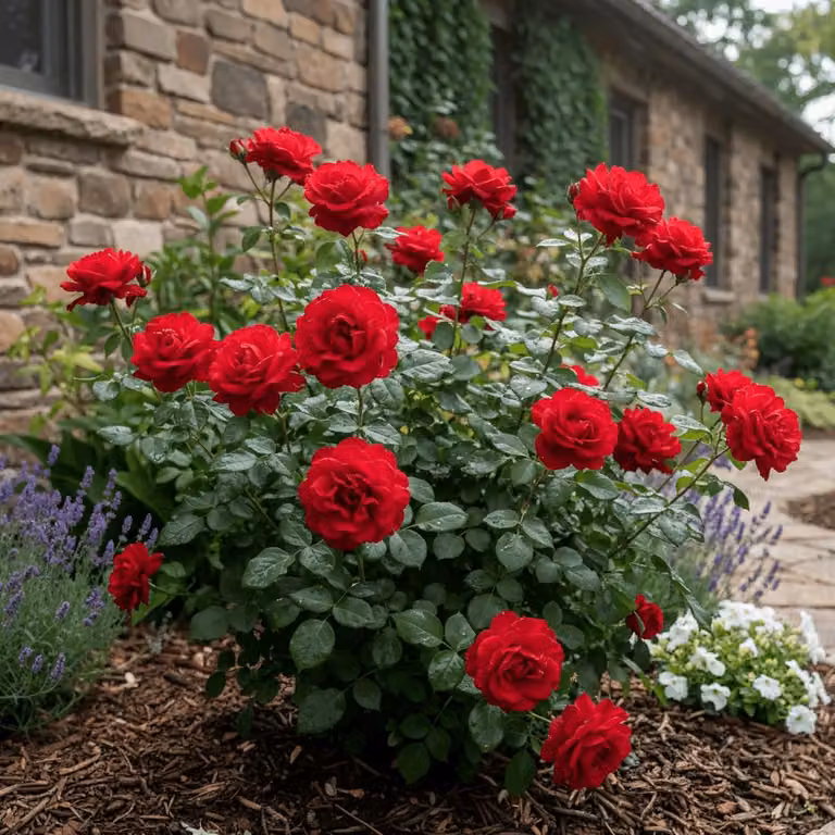 Rosen Pflanzen Black Magic - 2 piante - Piante perenni resistenti al freddo - Vere rose profumate provenienti dall'Olanda - adatte per giardino e vasi (non semi, non artificiali)