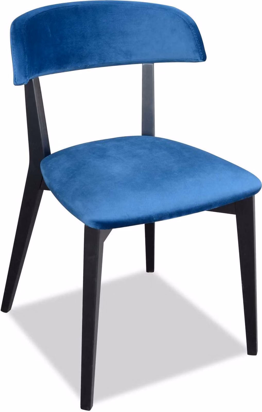 Luxus Esszimmerstuhl Stuhl ohne Armlehne Esszimmer Design Textil