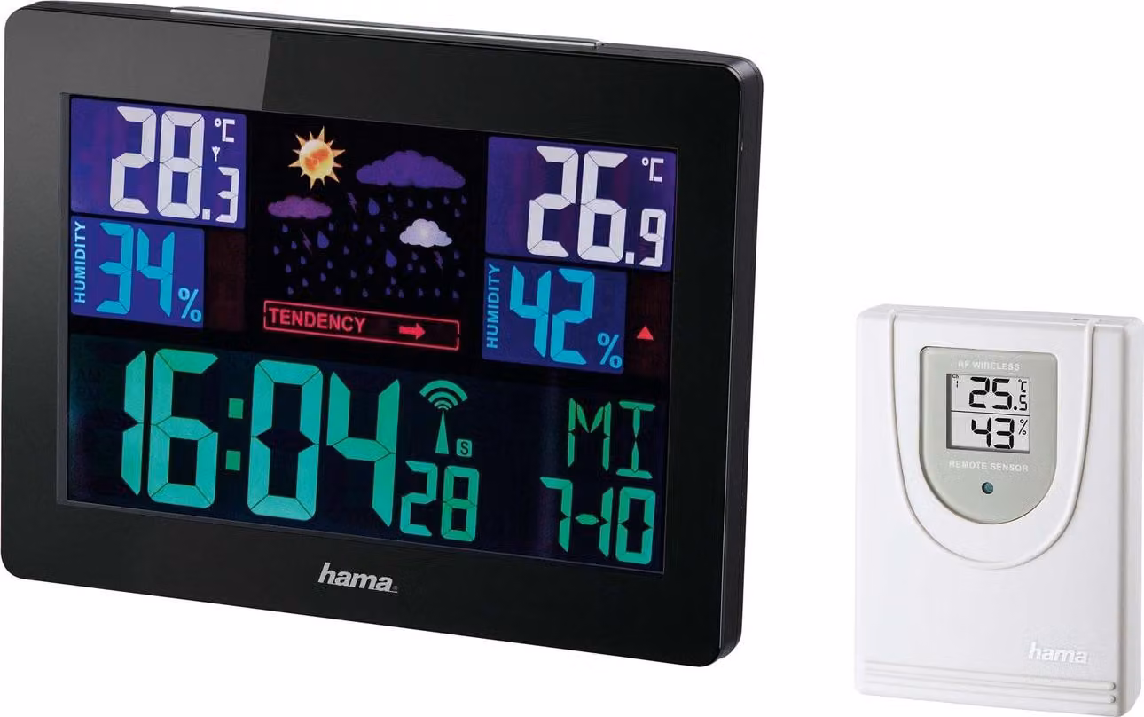 Stazione meteorologica HAMA EWS-1400 Colore nero