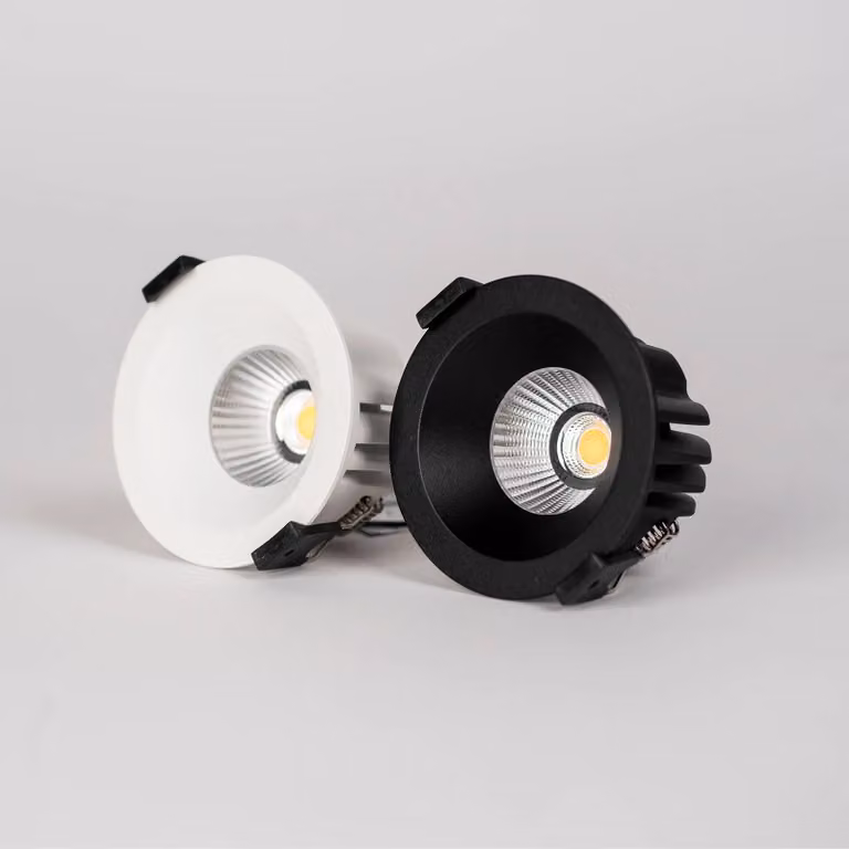 The Light Group SLC Faretto a LED da incasso OnePro Soft, nero, 4.000 K, alluminio dimmerabile, Nero, Soggiorno / Sala da pranzo, Alluminio
