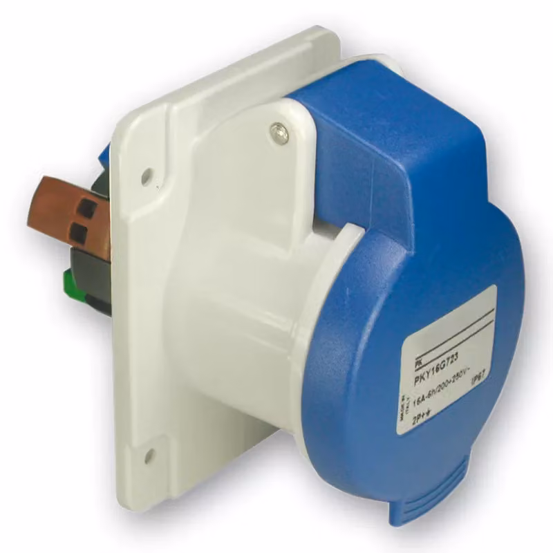 Prese da incasso Schneider Electric CEE con morsetti a taglio, 16 A, 2 poli + terra, 200-250 V CA PKY16G423