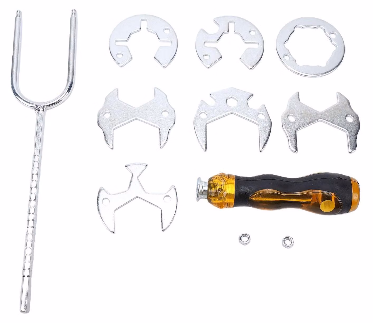 Set di strumenti multifunzione 7-in-1 per l'uso sotto il lavello