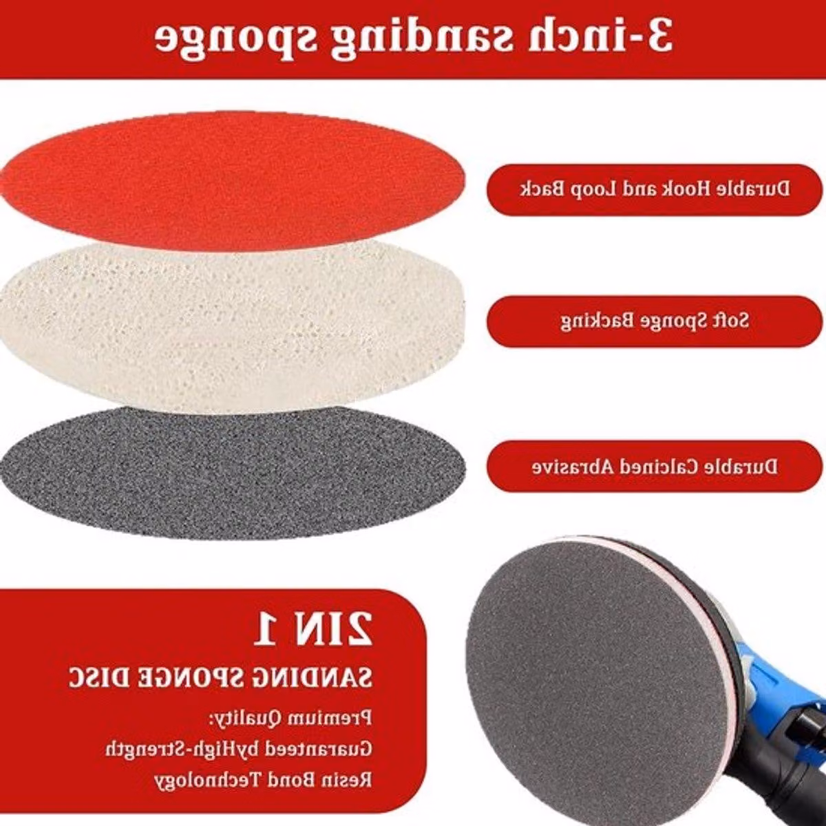 Set di 26 spugne abrasive, con grana da P180 a P4000, ideali per lavori di costruzione, modellismo e riparazioni di mobili