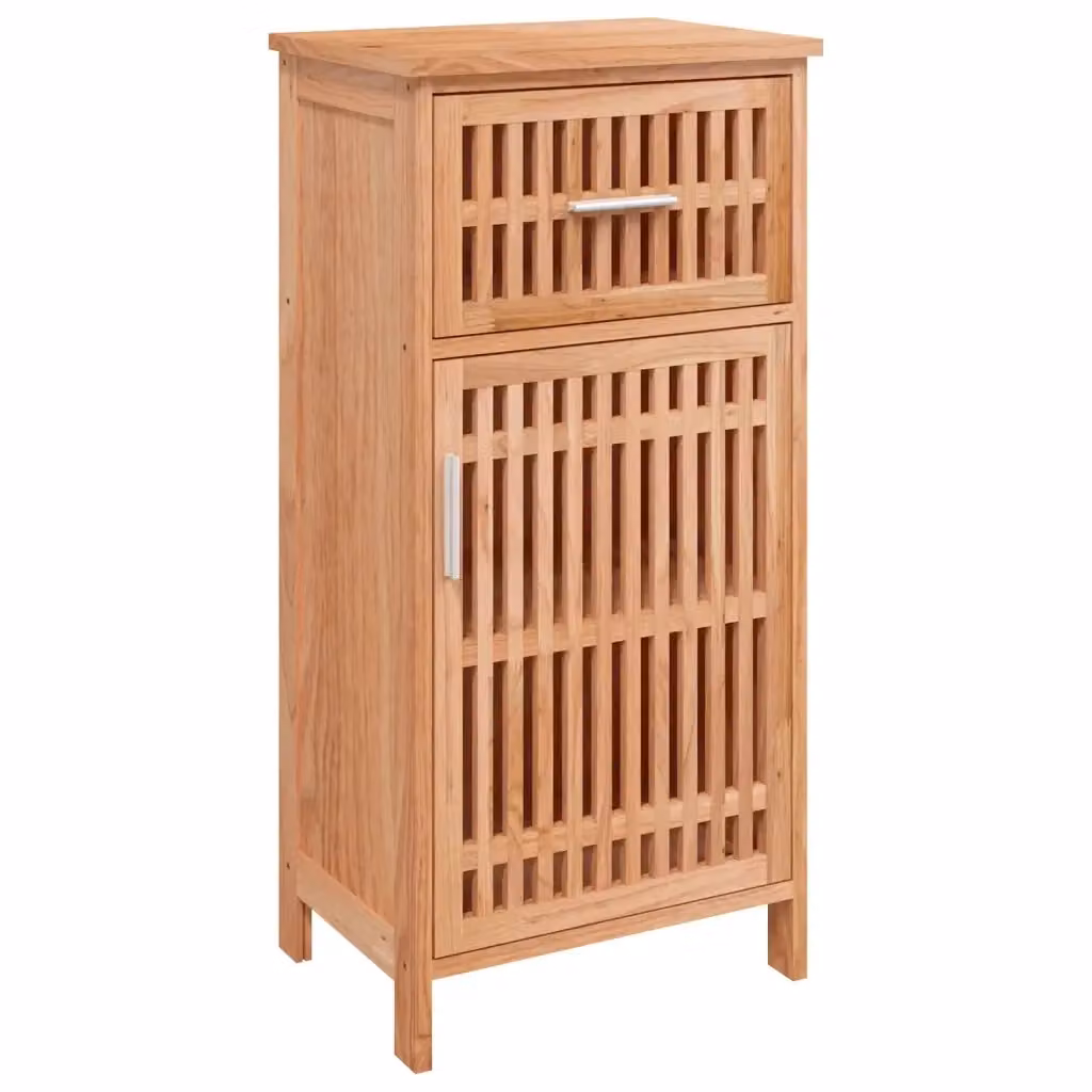 Armadietto da bagno sospeso vidaXL in legno di noce oliato L/P/H: 42 x 29 x 82 cm – 2