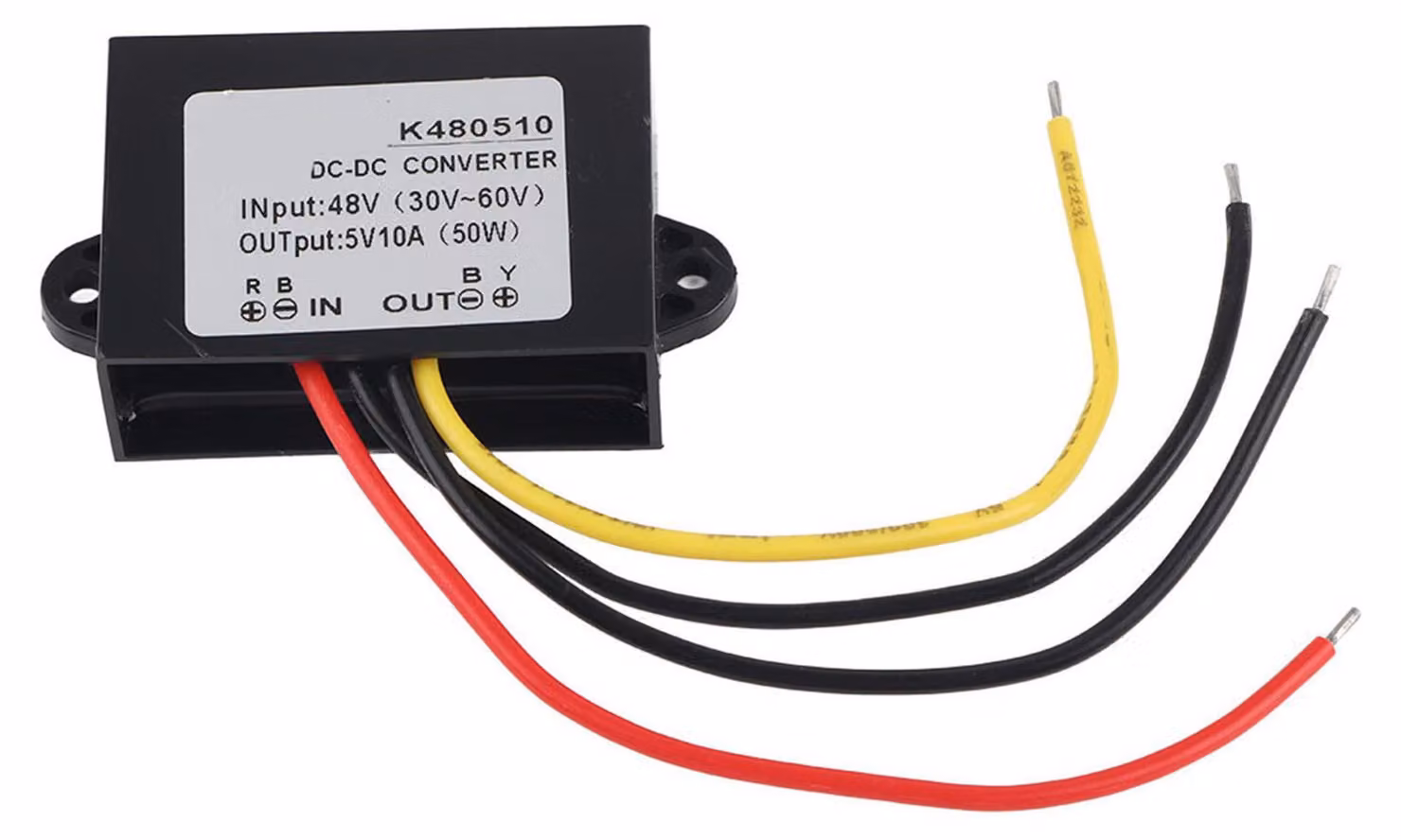 Modulo di alimentazione step-down con convertitore Buck da 36V/48V a 5V 10A