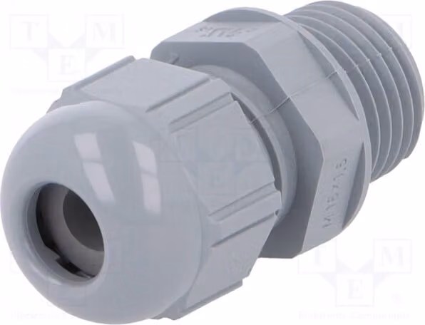 1 x Raccordo per cavo M16, passo 1,5, codice 53017110, con filettatura allungata