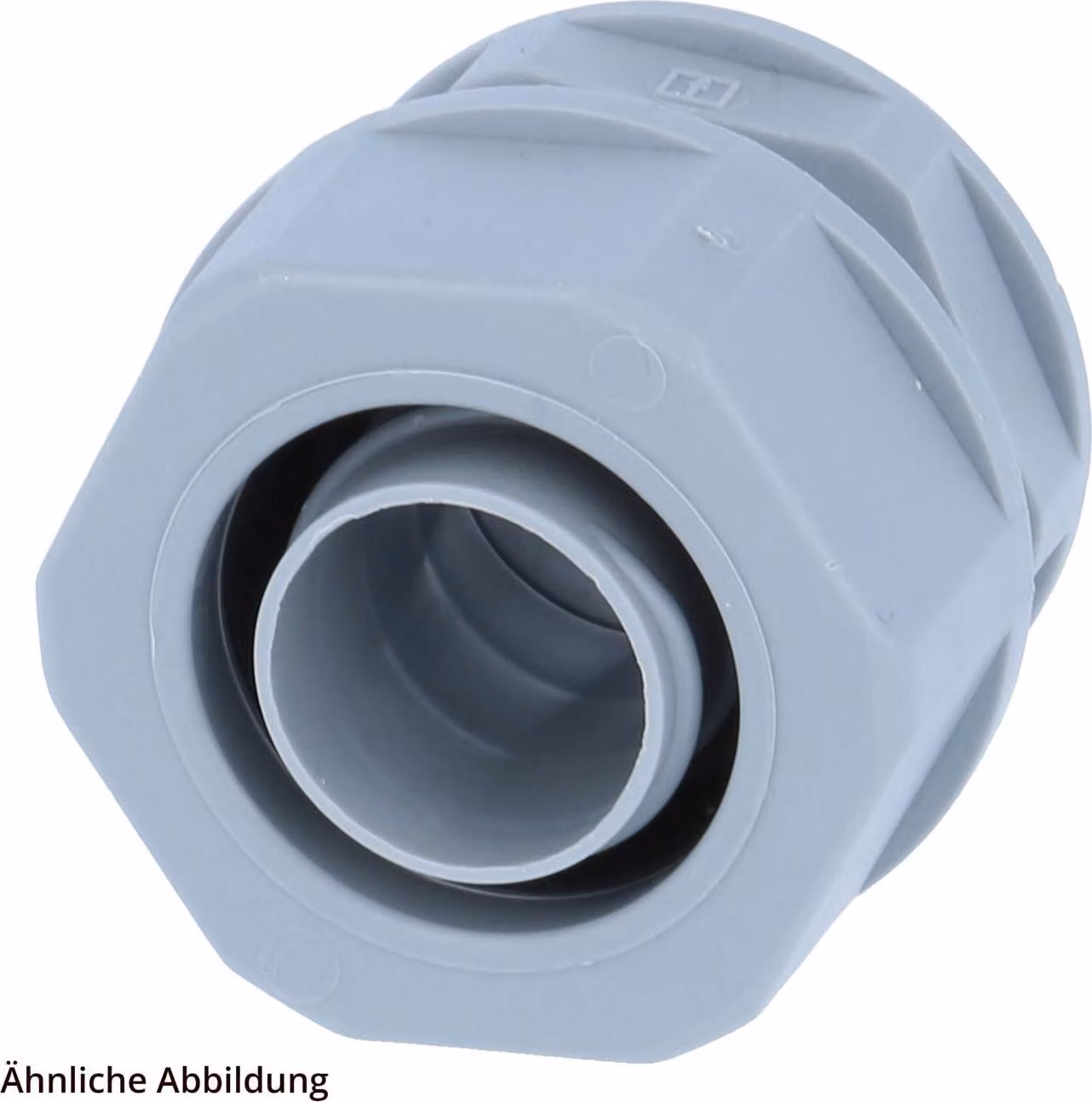 Raccordo in plastica FLEXA FUSM con filettatura diritta M40x1,5 per tubi con diametro esterno 45,0 mm per