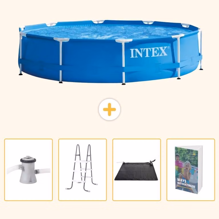 Piscina fuori terra a struttura - 305x76 cm - 5 pezzi - SCB128
