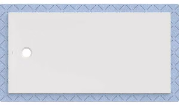 Geberit CleanFloor30 surface de douche, intégrée, avec voile d'étanchéité, 180x90cm, 551.019.00.1, 551.019.00.1