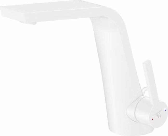 Steinberg Série 260 Mitigeur de lavabo, avec garniture découlement, saillie 158mm, 26010001W, 26010001W