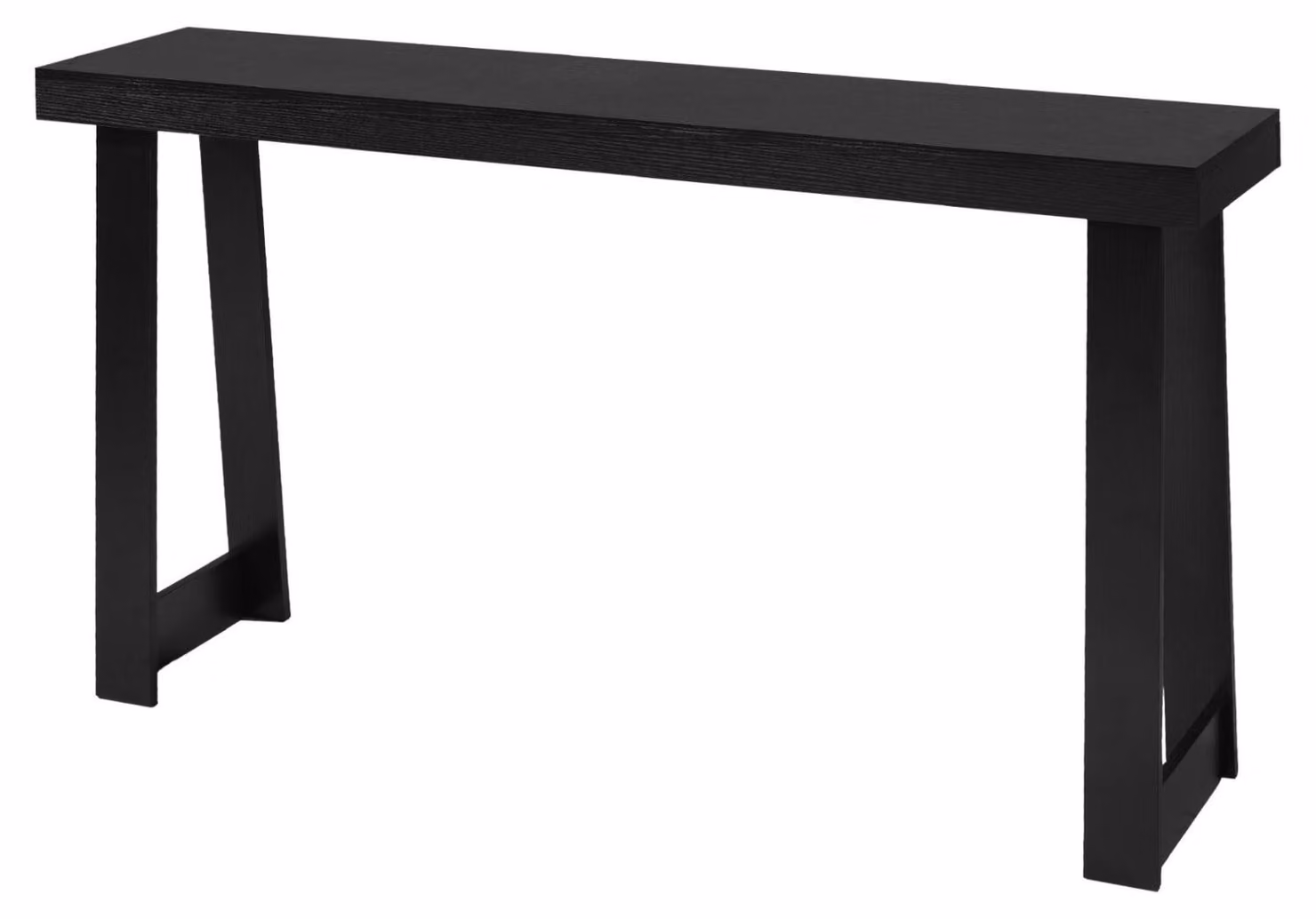 Tavolino da 140 cm, scrivania moderna da posizionare dietro il divano, scrivania rettangolare in legno per l'ingresso, tavolino stretto e lungo da posizionare accanto al divano, ideale per corridoio, camera da letto, soggiorno e ingresso, facile da montar