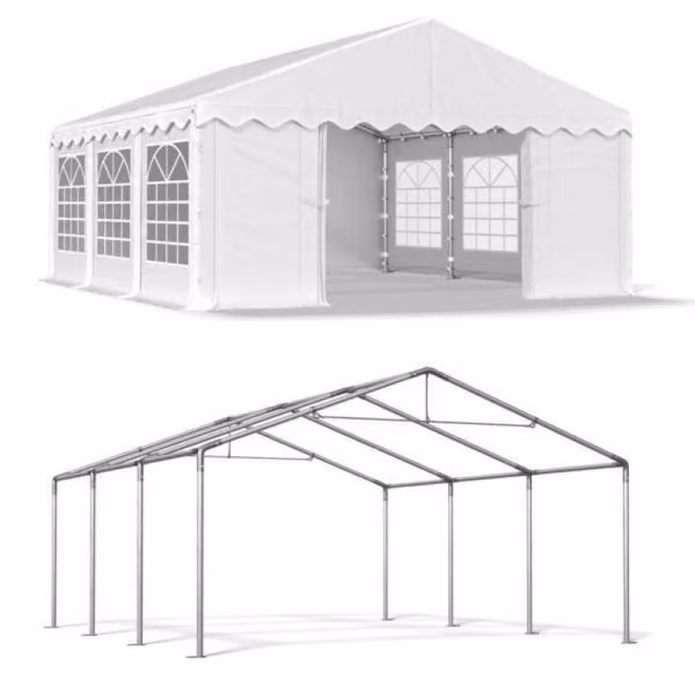Tenda estiva 6x6 Bianco SUMMER IPE