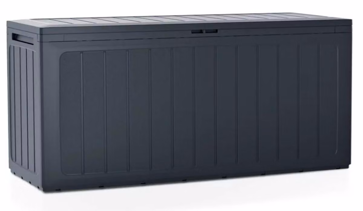 Cassetta da giardino BOARDEBOX antracite 116 cm - 290L