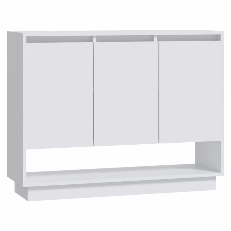 Credenza Bianca 97x31x75 cm in Truciolato