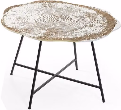Design Couchtisch Beistelltisch Wohnzimmer Tisch Kaffeetisch Rund