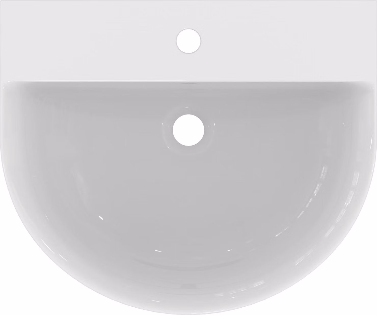 Ideal Standard Connect Air lavabo 550mm, 1 trou pour robinet, avec trop-plein, E069801, E069801