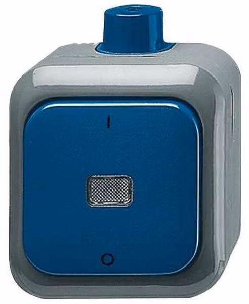 Busch-Jaeger 2601/2 WDI | Interruttore a bilanciere a 2 poli, spento