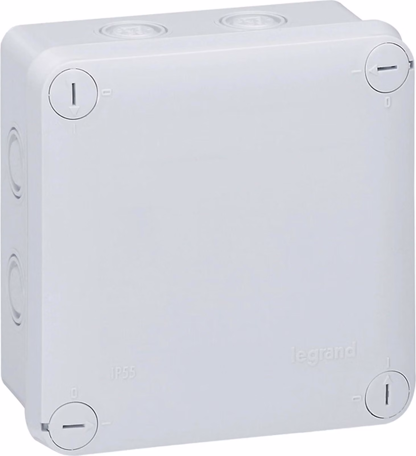 Scatola di derivazione Legrand Plexo, 105 x 105 x 55 mm, IP 55, con pre-impronta, 1 pz.