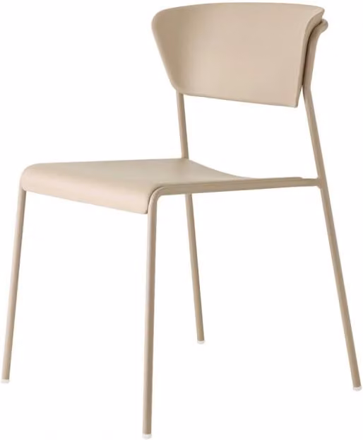 SET 4 SEDIE LISA TECNOPOLIMERO GO GREEN SCABDESIGN MADE IN ITALY - Tortora 15