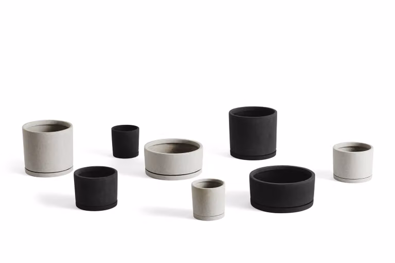 Plant Pot with Saucer - Vaso Per Piante con Sottovaso