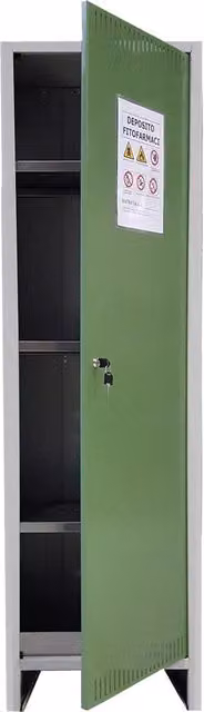 Armadio Deposito Fitofarmaci 1 Anta Alto Prometal 50 X 40 X 179,5 cm