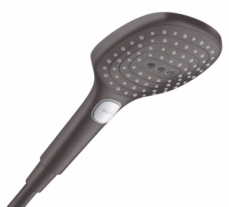 hansgrohe Raindance Select E Douchette à main 120, 3jet PowderRain EcoSmart, 28728340, 28728340