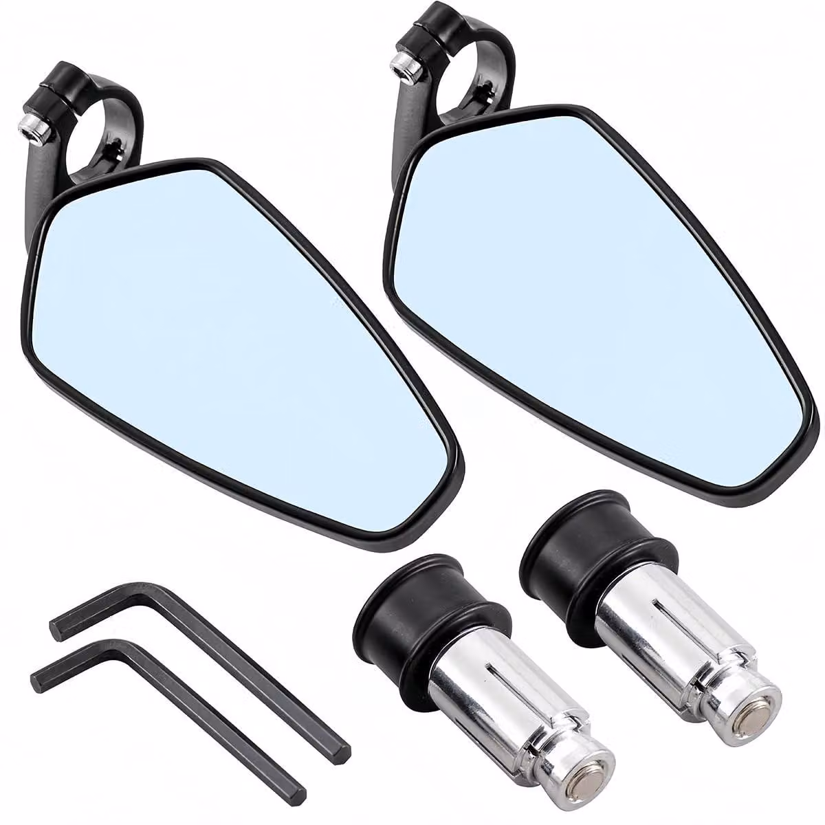 Solidchoice - Specchi retrovisori per moto, specchi laterali antiappannamento per motociclette