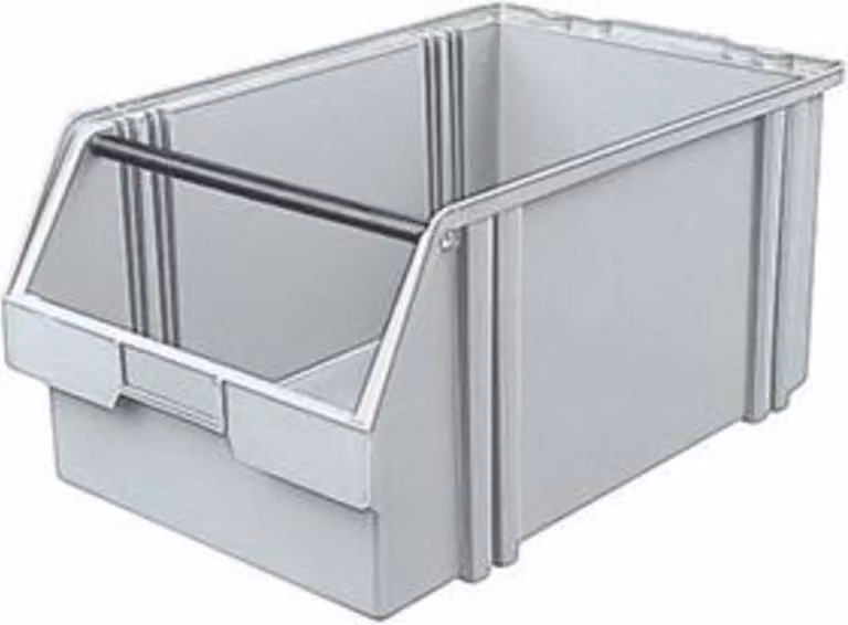 Contenitore aperto LK 1A grigio 500/450x300x230 mm