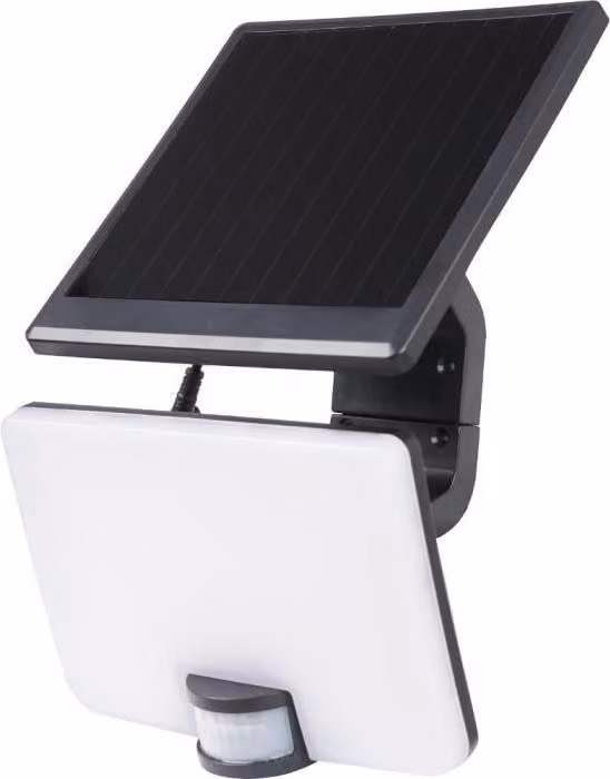 Faretto LED con sensore di movimento RETLUX RSL 258, 1200 lm, raggio d'azione 6 m, 2 intensità, opzione solare, durata 80000 ore