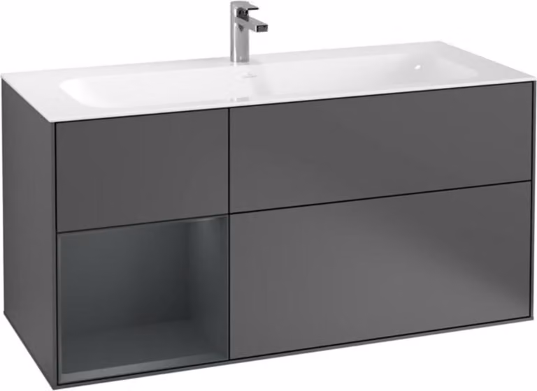Mobiletto V&B Finion 119,6x59,1cm, Rg l md b m La, Antrac. m