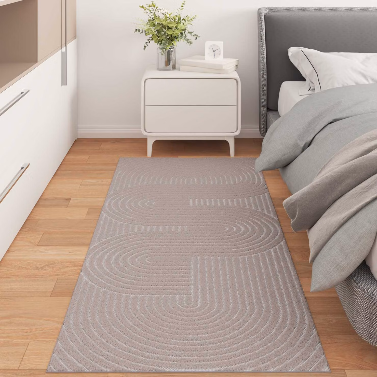 vidaXL Tappeto per uso interno ed esterno PALMERAS Beige 80 x 200 cm