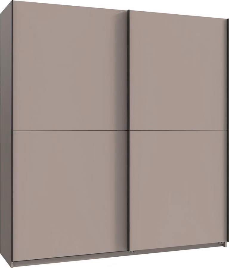 Armadio scorrevole Mugano sahara grey 180cm a 2 ante (18778)