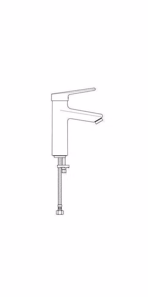 Ideal Standard Ceraplus miscelatore per lavabo senza scarico Grande, sporgenza 123mm BC100AA cromo
