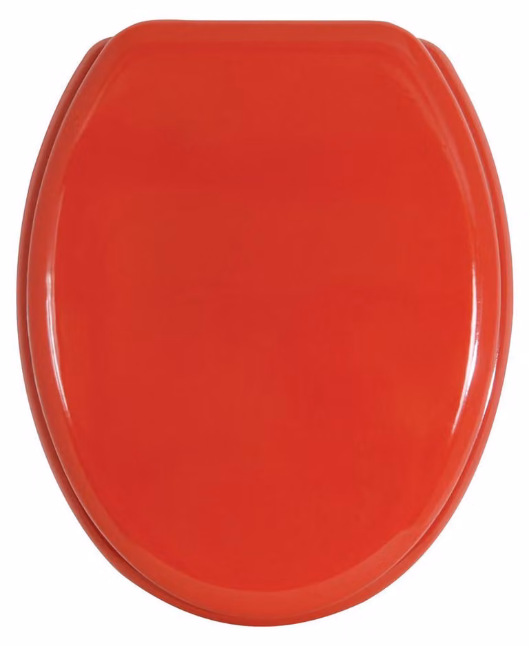 Copertura del water rossa