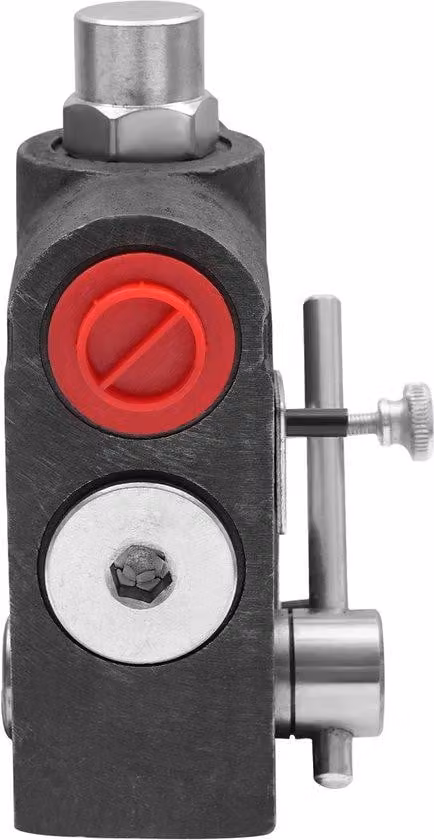 Valvola di controllo idraulica da 3/4" NPT - Portata regolabile da 0 a 30 GPM - Realizzata in ghisa - Adatta per trattori e spaccalegna