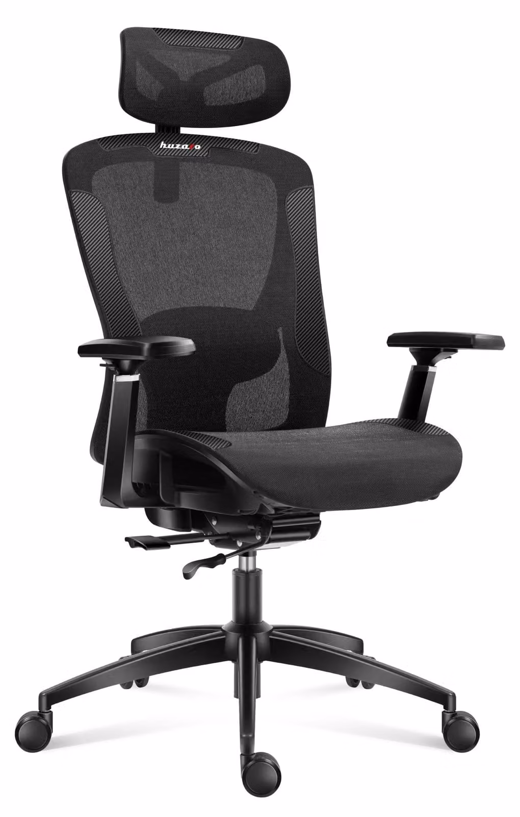 Sedia da gaming ergonomica - Supporto lombare 2D - Nera