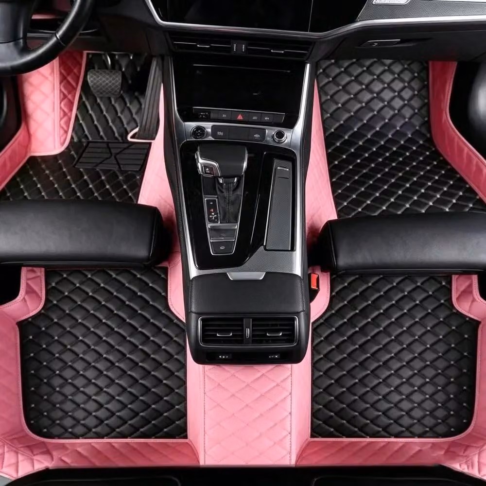 Tappetini per auto, protezione per tutte le condizioni atmosferiche, vestibilità personalizzata, colori: 14