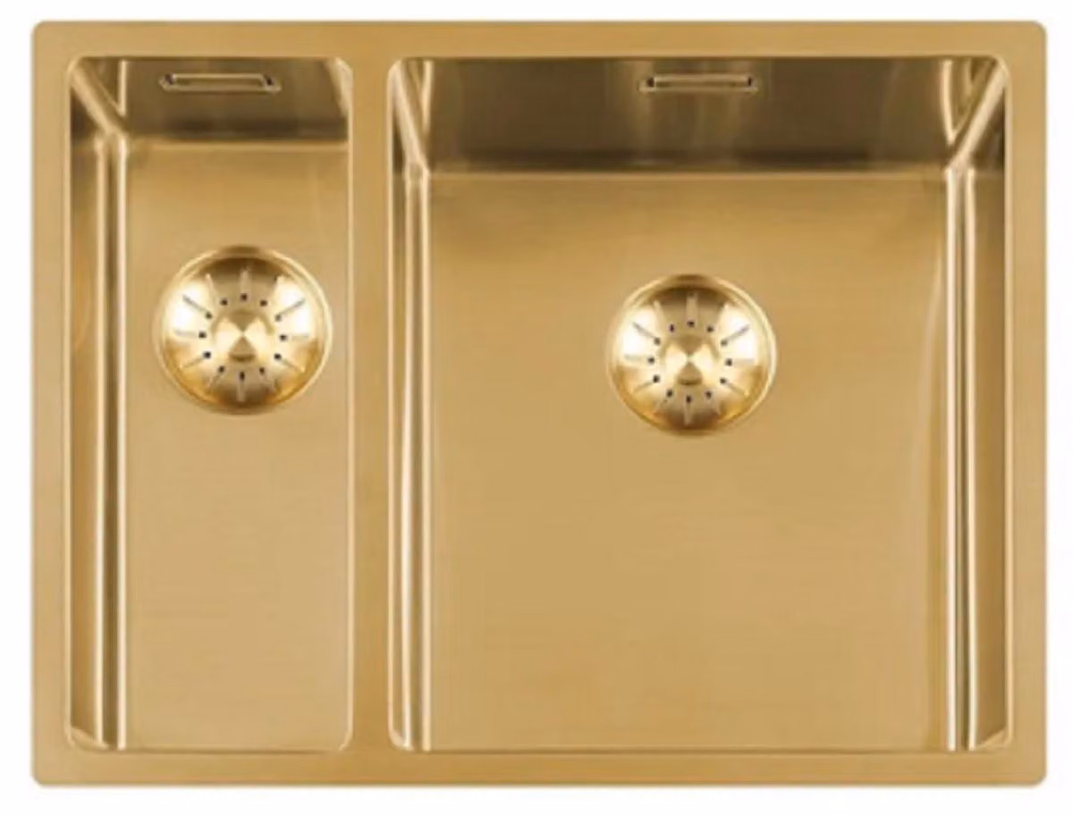 Lavello Togo, modello 1534SP, finitura oro